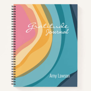 Watercolor Customised Gratitude Journal