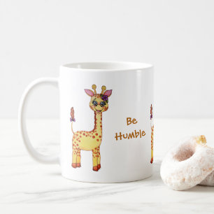 Watercolor Cute Baby Giraffe Coffee Mug
