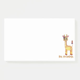 Watercolor Cute Baby Giraffe Post-it Notes