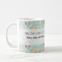 Watercolor Cute Babysitting Custom