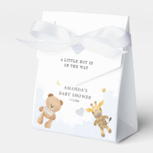 Watercolor Cute Boho Baby Shower Favour Box