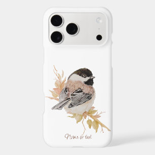 Watercolor Cute Chickadee Bird Animal Nature Art