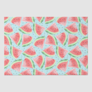 Watercolor Cute Kawaii Watermelon Tissue Paper