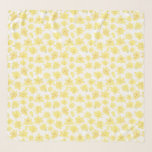Watercolor Daffodil Ditzy Floral Scarf<br><div class="desc">Step out for your favourite spring occasion with these watercolor daffodil scarves! Shop the collection for more beautiful daffy printed goods. To see more work and learn about this artist,  visit her at www.theprintsprincess.com and www.instagram.com/theprintsprincess</div>