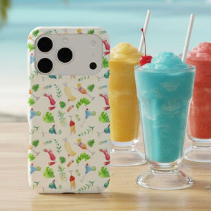 Watercolor Daiquiri Pattern