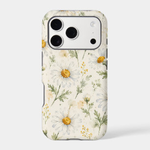 Watercolor Daisy Wildflower Botanical