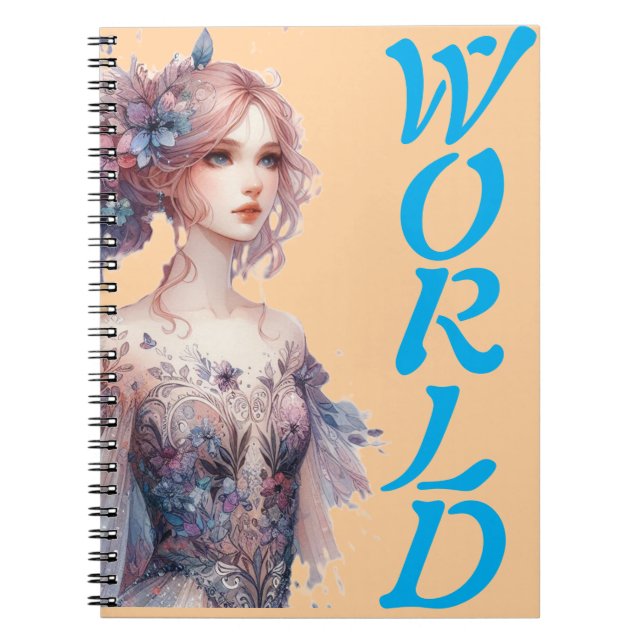 Watercolor design notebook (Front)
