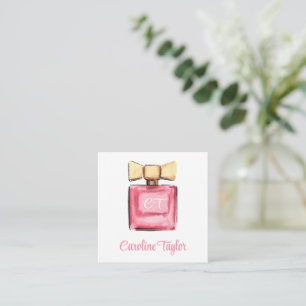 Watercolor Designer Perfume Parfum Gift Enclosure Card