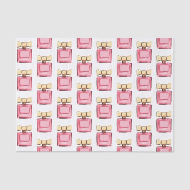 Watercolor Designer Perfume Parfum Tissue Paper (Front)