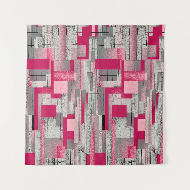 Watercolor digital patchwork: seamless pattern tapestry (Front)