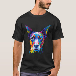 Watercolor Doberman Pinscher For Men Women Kids T-Shirt