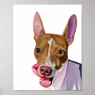 Watercolor Dog Artwork Print