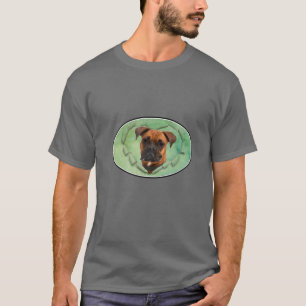 Watercolor Dog Boxer T-Shirt