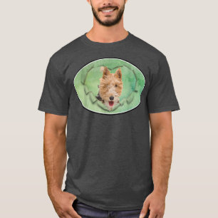 Watercolor Dog Fo Terrier T-Shirt