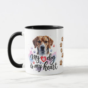 Watercolor Dog Lover Combo Mug (15oz)
