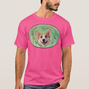 Watercolor Dog Pembroke Welsh Corgi  T-Shirt