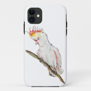Watercolor drawing of a cockatoo parrot Case-Mate iPhone case