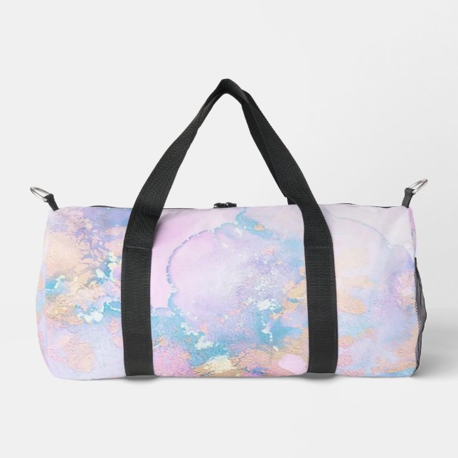 Watercolor Duffle Bag (Front)
