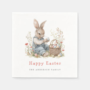 Watercolor Easter Party Napkin