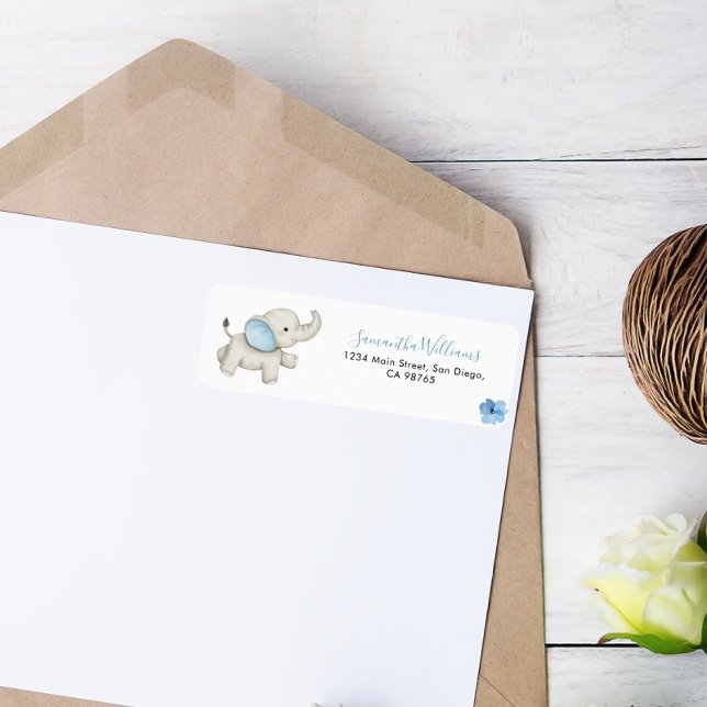 Watercolor Elephant Baby Shower (Creator Uploaded)