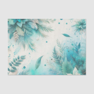 Watercolor Ephemera tissue paper