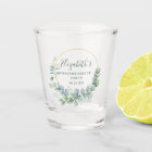 Watercolor Eucalyptus Bachelorette Party Green