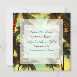 Watercolor Eucalyptus Botanical Greenery Wedding Save The Date