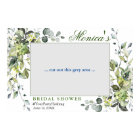 Watercolor Eucalyptus Bridal Shower Photo Frame