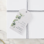 Watercolor Eucalyptus Bridal Shower Thank You Gift Tags<br><div class="desc">Eucalyptus Greenery Watercolor Bridal Shower Thank You Classic Round Sticker that you can easily customise for your special event and annual occasions.</div>