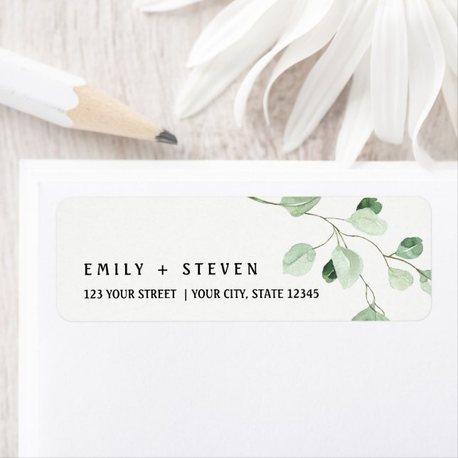 watercolor eucalyptus decor (Insitu)