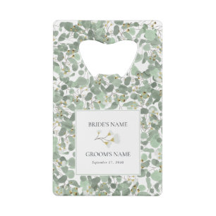 Watercolor Eucalyptus Greenery Blossoms Wedding