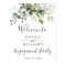 Watercolor Eucalyptus Greenery Engagement Party
