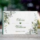 Watercolor Eucalyptus  Greenery Wedding