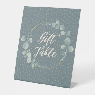 Watercolor Eucalyptus Personalised Sign