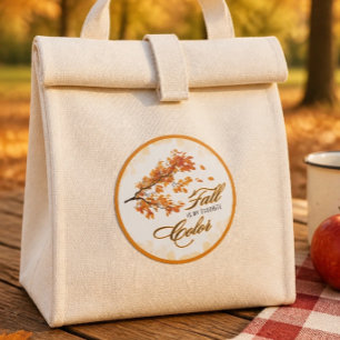 Watercolor Fall is My Favourite Colour  Classic Round Sticker