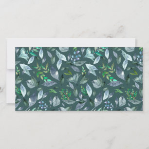 Watercolor fallen leaves 5 announcement