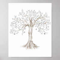 Watercolor Family Tree Clipart