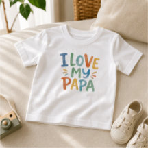 Watercolor Father's Day Gift for Kids