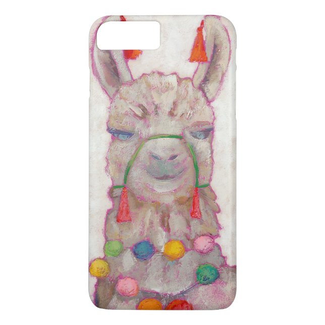 Watercolor Festival Llama Case-Mate iPhone Case (Back)