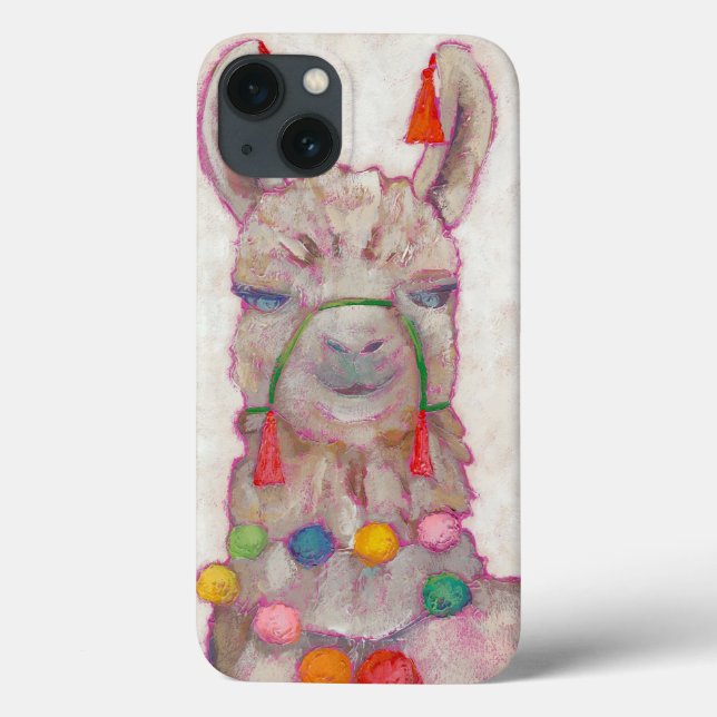Watercolor Festival Llama Case-Mate iPhone Case (Back)
