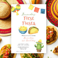 Watercolor Fiesta First Birthday