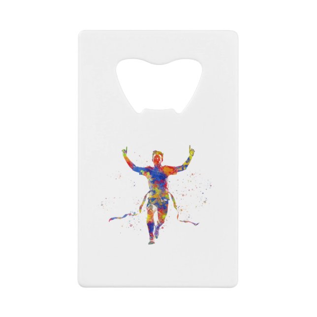 Watercolor finish line runner (Front)
