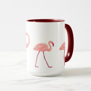 Watercolor Flamingos Mug