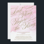 Watercolor Fling Bachelorette Party Invitation<br><div class="desc">For more advanced customisation of this design,  simply select the "Customise It" button above!</div>