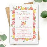 Watercolor Floral  |  50th Birthday Card Shower<br><div class="desc">Celebrate your loved one's 50th birthday in style with these beautiful watercolor rose card shower invitations. Our elegant floral art design is perfect for inviting family and friends to join in the celebration by sending cards on their special day. With our customisable templates, it's easy to personalise each invitation with...</div>