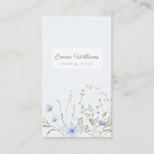 Watercolor Floral Business Card