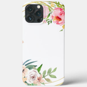 Watercolor Floral  iPhone 13 Pro Max Case