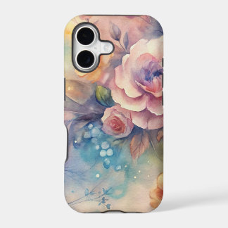Watercolor floral design 