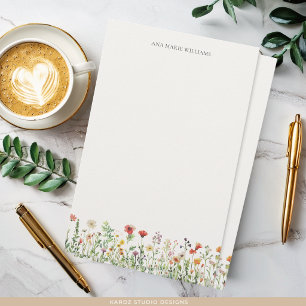 Watercolor Floral Elegant Chic Stationery