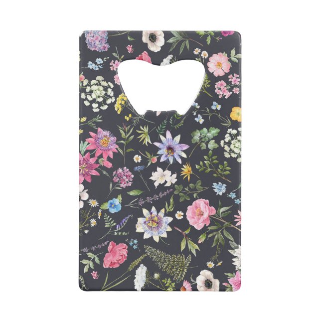 Watercolor Floral: Gentle Summer Pattern. (Front)